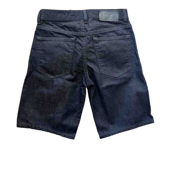 DIESEL Mens Black Denim BustShort 00SPKERS008 Jean Shorts Size 27 - Picture 2 of 10